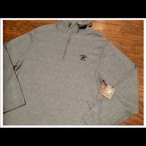Beverly Hills Polo Club Zip-Up Thin Sweater